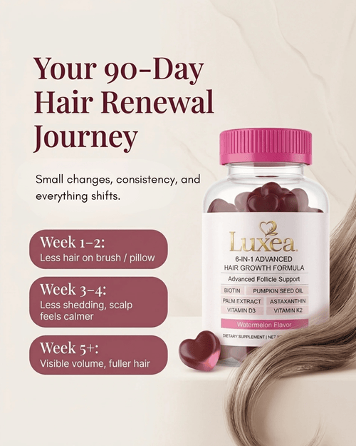 Luxea - The #1 Natural Solution for Thicker, Fuller Hair