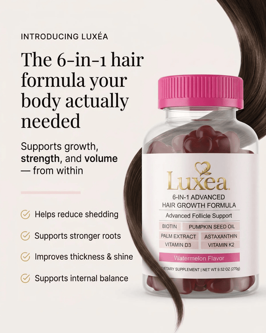 Luxea - The #1 Natural Solution for Thicker, Fuller Hair