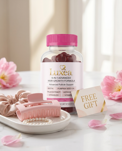 The Luxea Strand Guard - Soft-Silicone Hair Clip For Fragile, Regrowing Hair